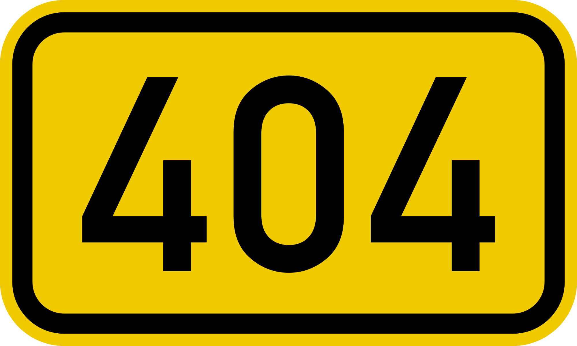  404 number